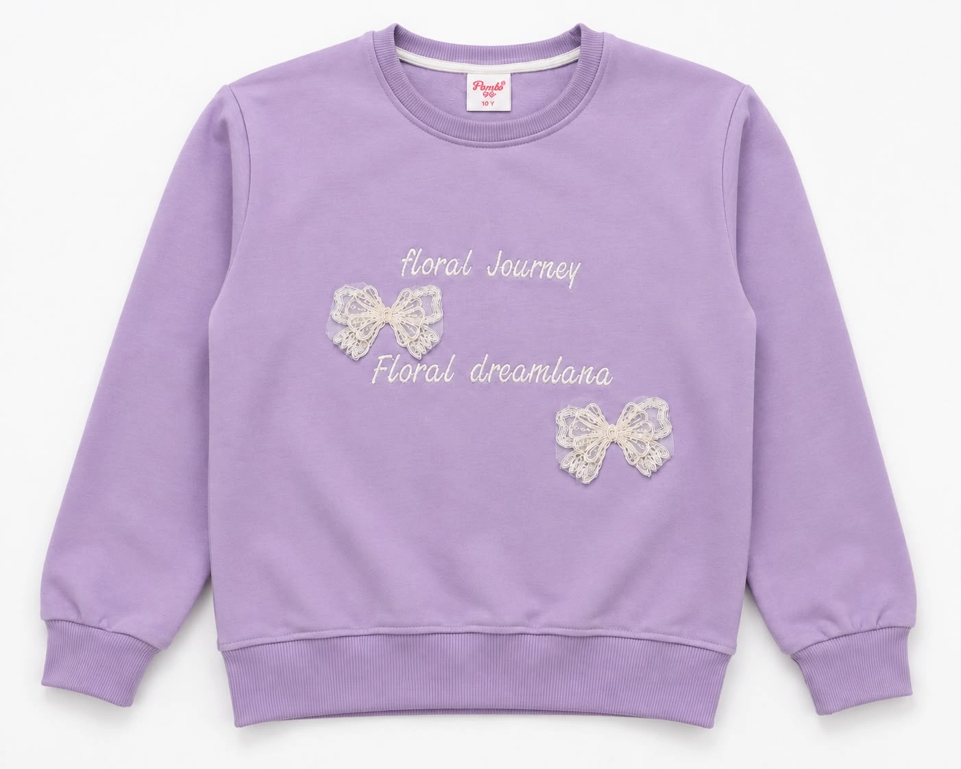 Floral Journey Sweatshirt 9-12 Yaş