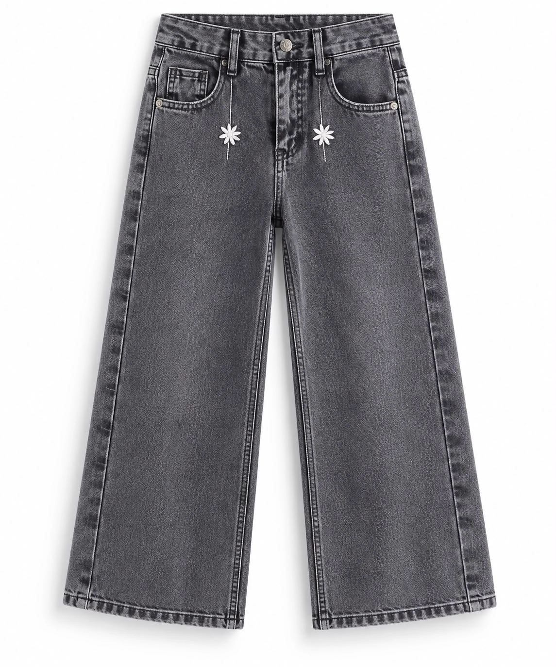Kız Kot Pantolon 6-10 Yaş